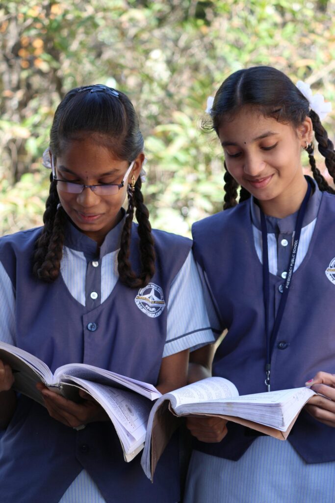 Presidency Public School students studying