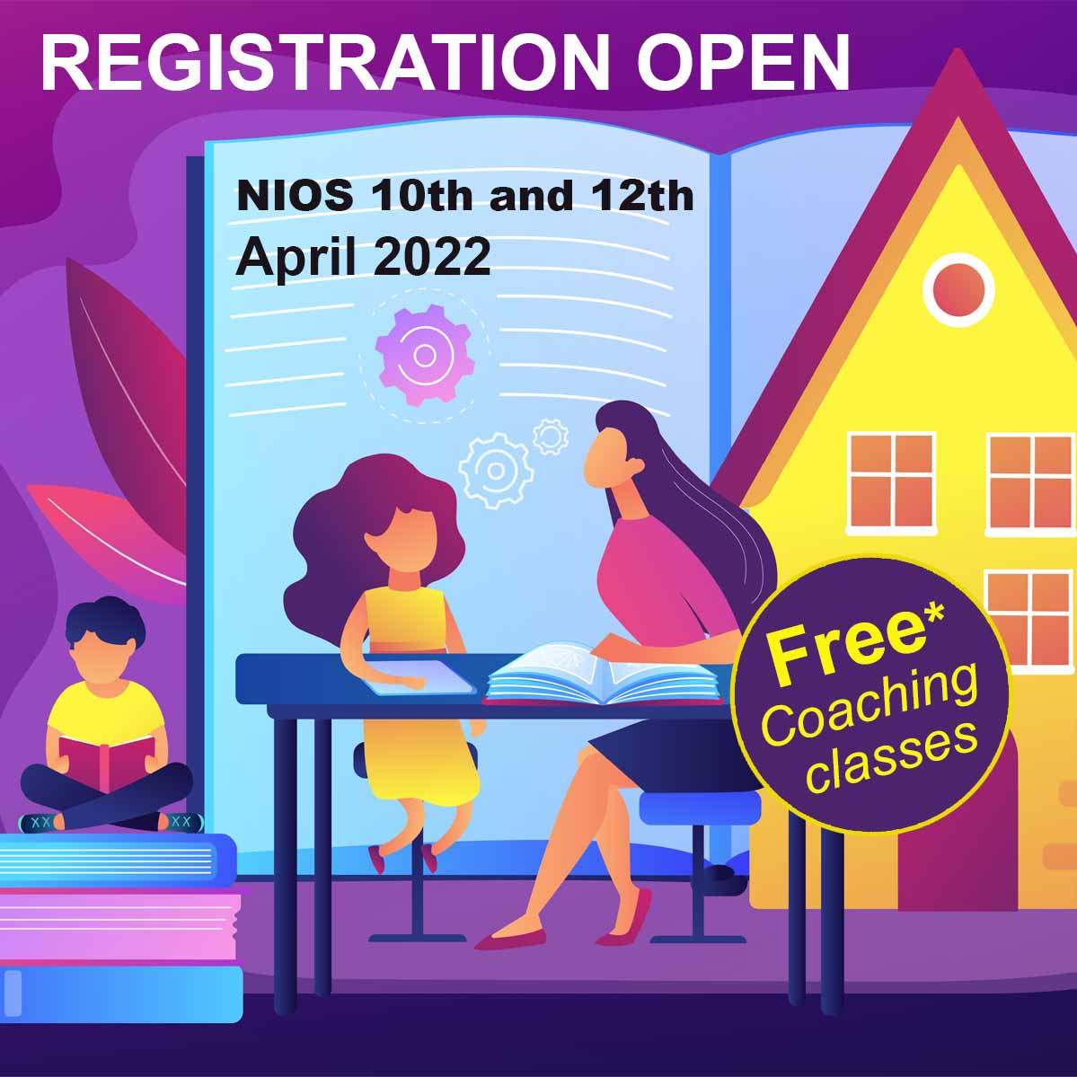 NIOS Admission for April 2022-2023