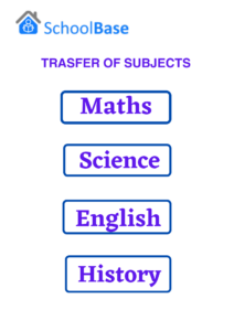 choose and change the subjects which is difficult to pass