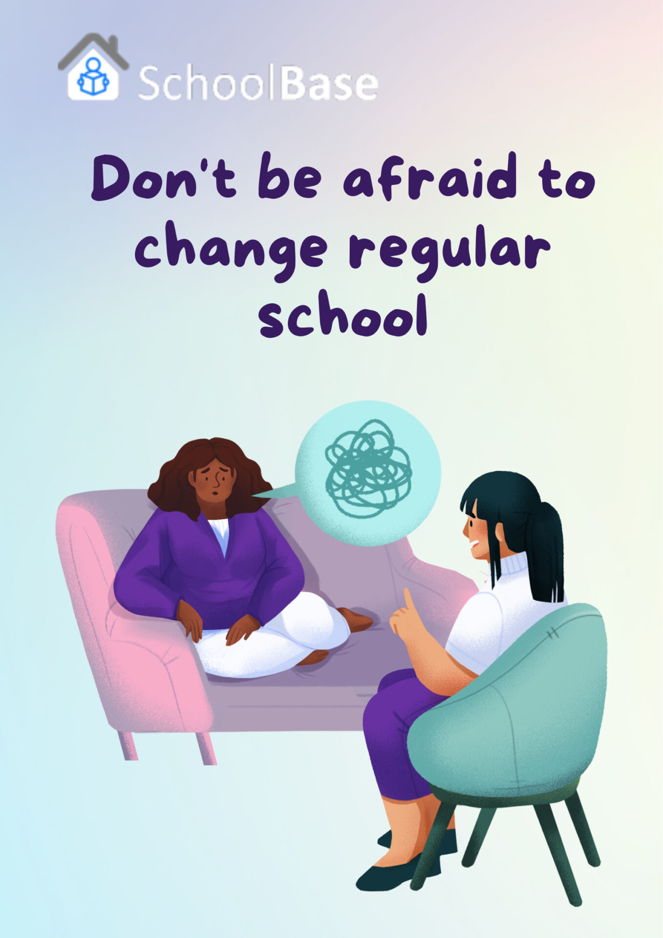you can change to home school