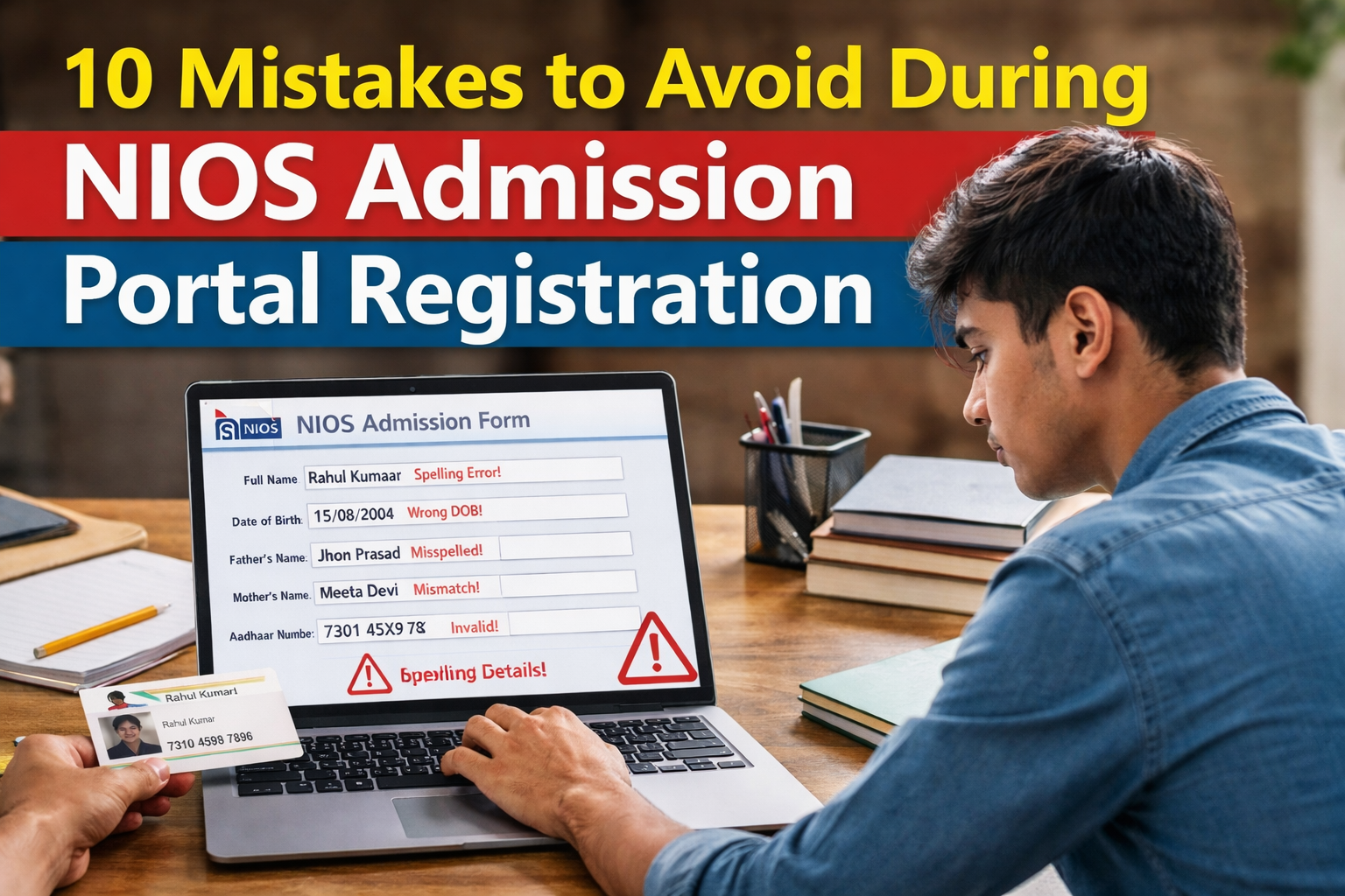 nios admission portal registration mistakes students should avoid