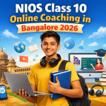 NIOS Class 10 online coaching in Bangalore student studying from home
