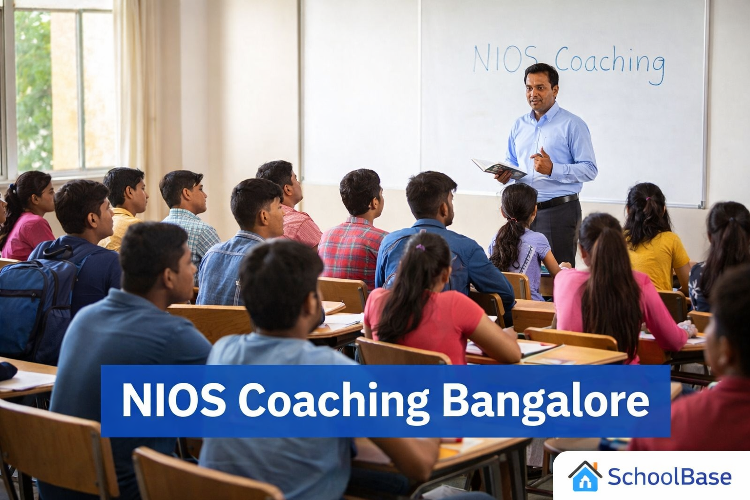 nios coaching bangalore classroom students learning with teacher schoolbase coaching centre