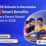 NIOS Schools in Karnataka students discussing subjects with SchoolBase guidance