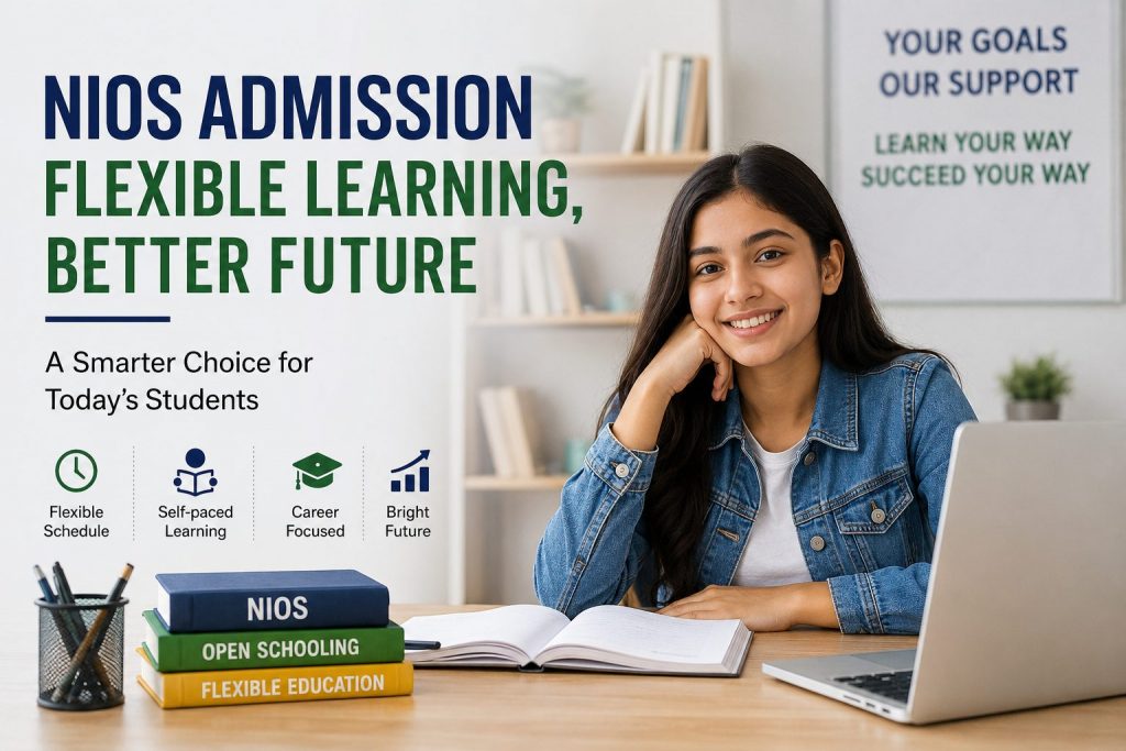 nios admission flexible learning students studying with better career opportunities in bangalore