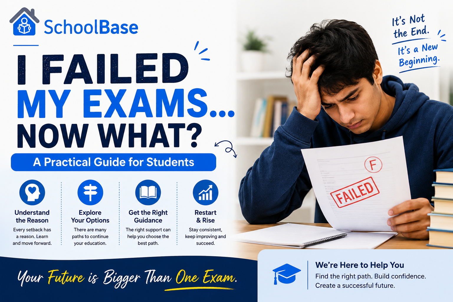 I Failed My Exams… Now What? 9 Practical Steps Students Can Take to Restart with Confidence