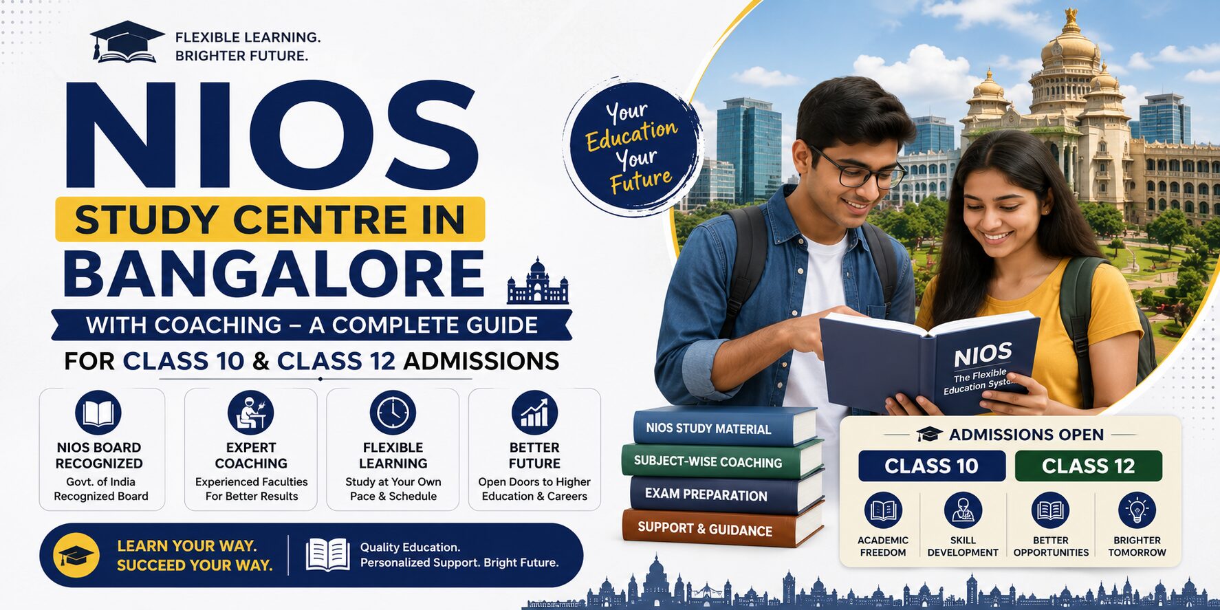 NIOS Study Centre in Bangalore with Coaching