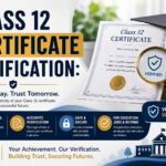 Class 12 Certificate Verification