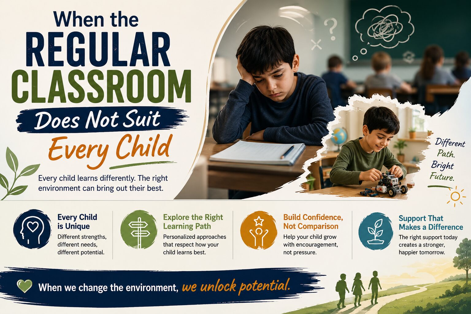When the Regular Classroom Does Not Suit Every Child: