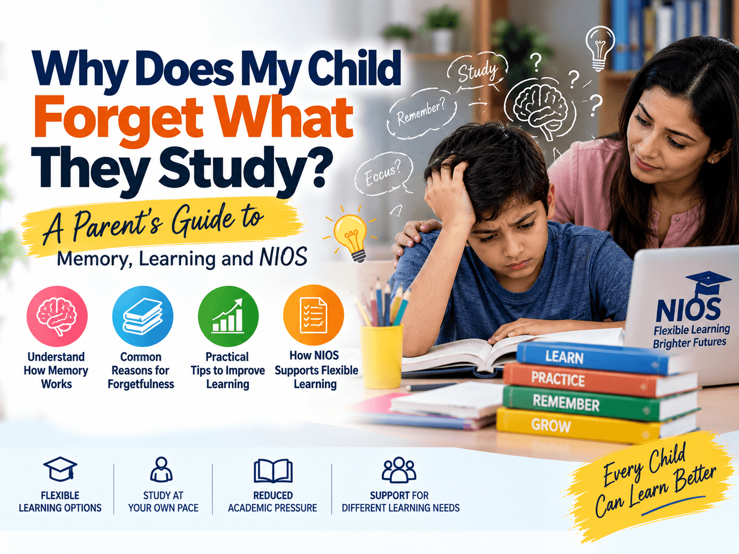 Why Does My Child Forget What They Study?
