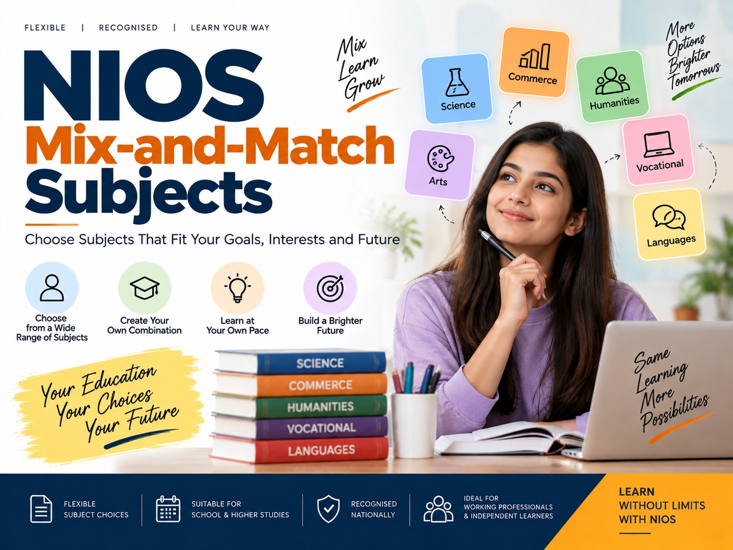 NIOS Mix-and-Match Subjects