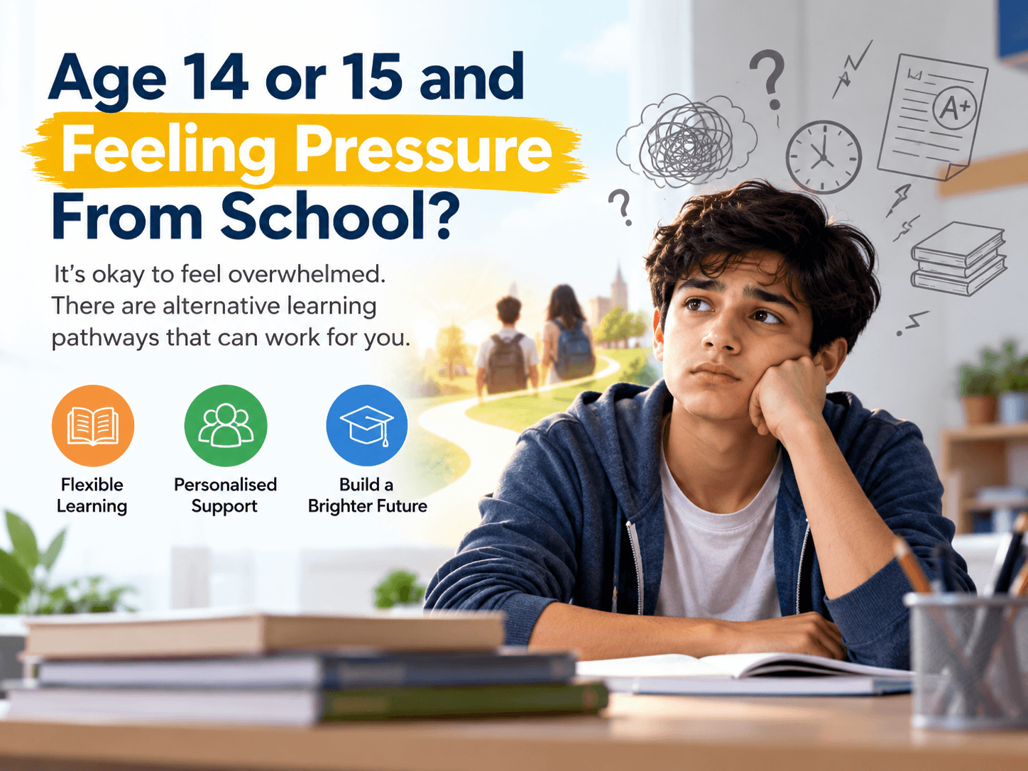 Age 14 or 15 and Feeling Pressure From School? NIOS Can Give Students a Fresh Start